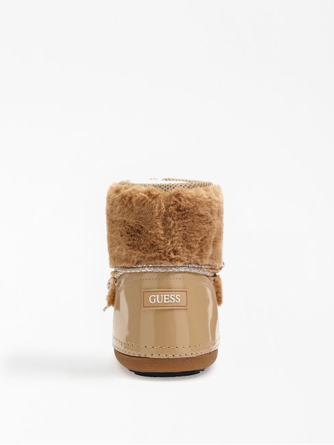 Bottes De Neige Susy En Fausse Fourrure Beige Guess