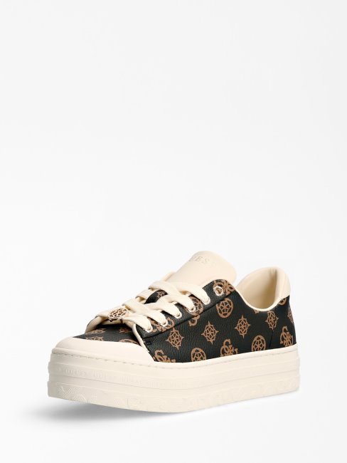 Guess Paniers Lullu 4g Avec Logo Pivoine