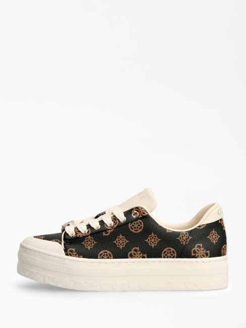 Guess Paniers Lullu 4g Avec Logo Pivoine