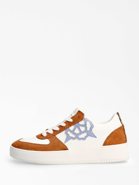 Paniers Sidny En Cuir Véritable Marron Multi Guess