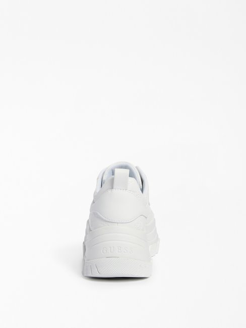 Chaussure De Running Blanche Guess Bria 4g Peony Logo