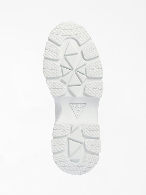 Chaussure De Running Blanche Guess Bria 4g Peony Logo