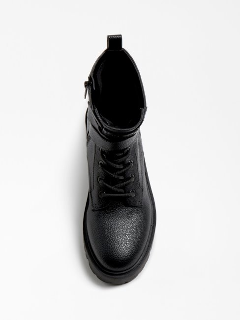 Guess Orana Bottes De Combat à Logo Latéral