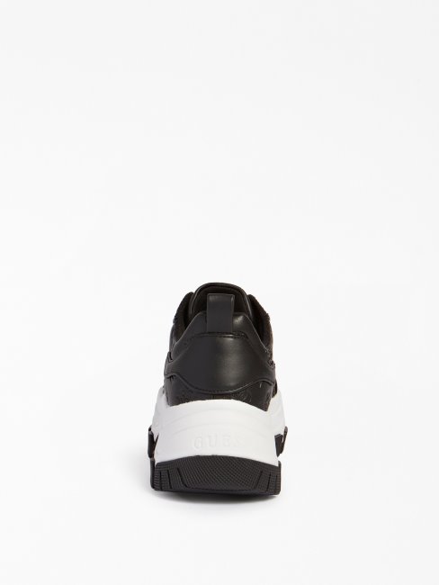 Chaussure De Running Bria 4g Peony Logo Noir Guess