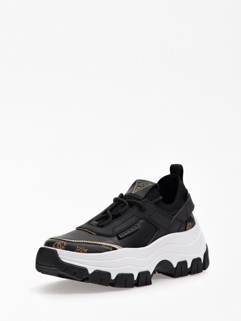 Chaussures De Course Marron Logo Braydin Guess