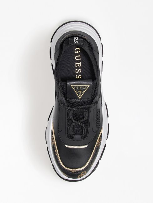 Chaussures De Course Marron Logo Braydin Guess