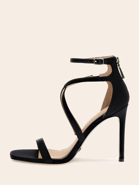 Sandale Guess Marciano En Satin Noir