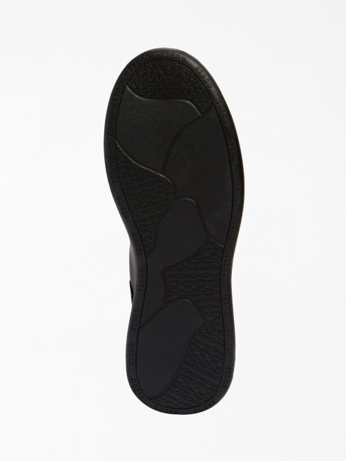 Vibo Sneaker En Cuir Mélangé Noir Guess