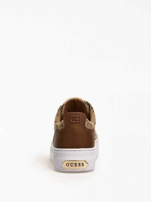 Guess Giaa 4g Logo Paniers Beige