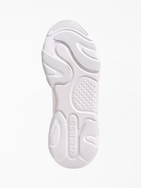 Goldon 4g Peony Logo Chaussure De Course Guess Blanc Multi