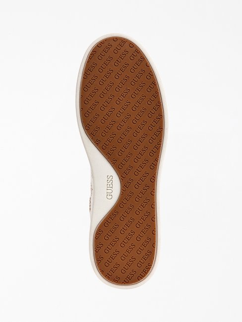 Baskets Guess Mely 4g Peony Blanches Avec Logo