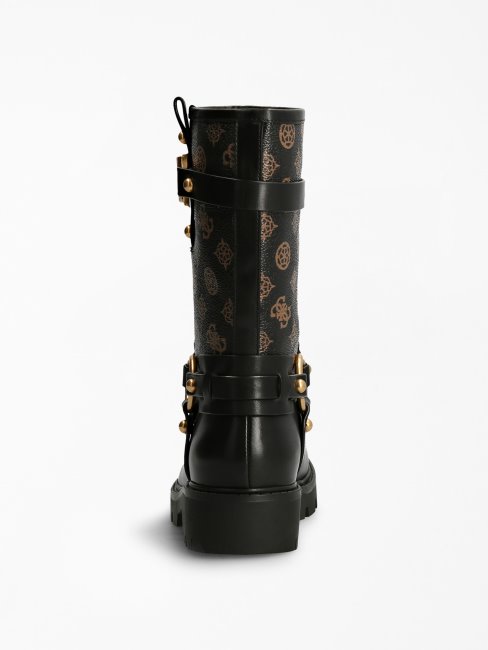 Bottes Avec Logo Peony Randa 4g Marron Guess
