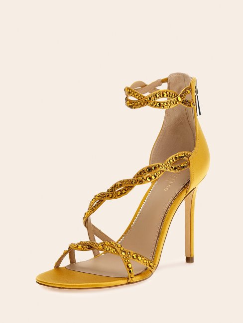 Sandale Marciano Gold Guess à Strass