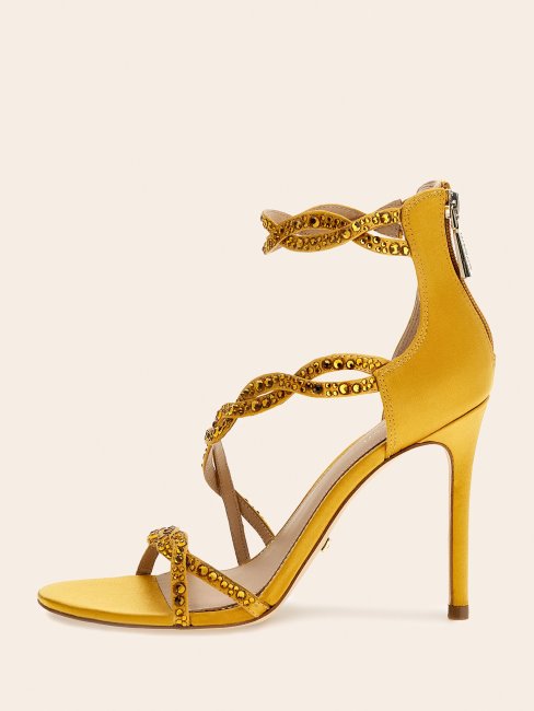 Sandale Marciano Gold Guess à Strass