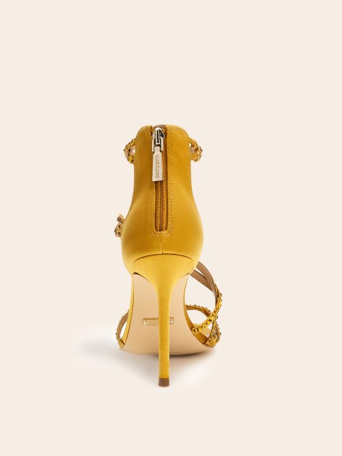 Sandale Marciano Gold Guess à Strass