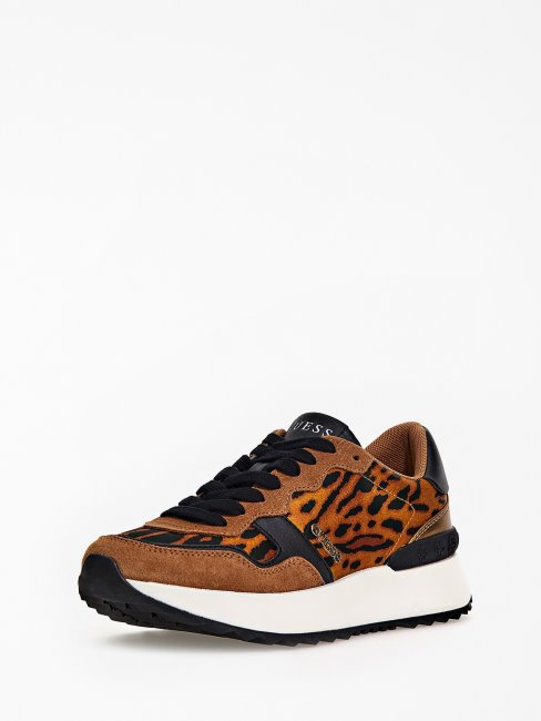 Chaussure De Course Guess Animalier Vinnna Animalier