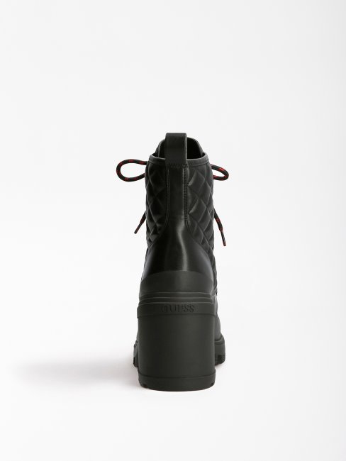 Renca Botte De Combat Matelassée Noir Guess