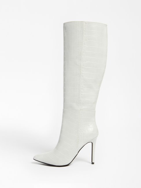 Guess Montante Grise à Imprimé Croco Ruke