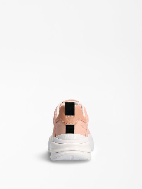 Guess Bestie Chaussure De Course Rose