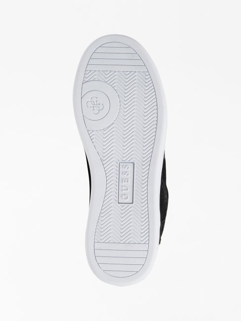 Rafraîchir Sneaker Perforé Noir Guess