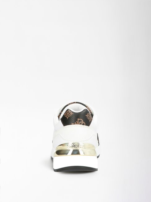 Moxea 4g Peony Logo Chaussure De Course Guess Blanc Multi