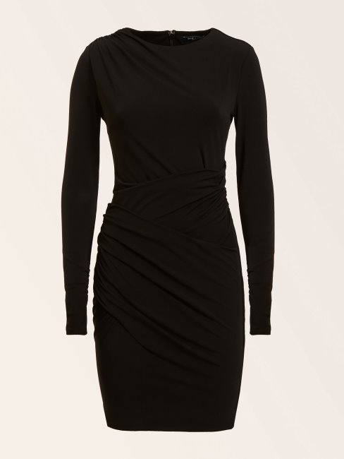 Robe Drapée Marciano Noir Guess