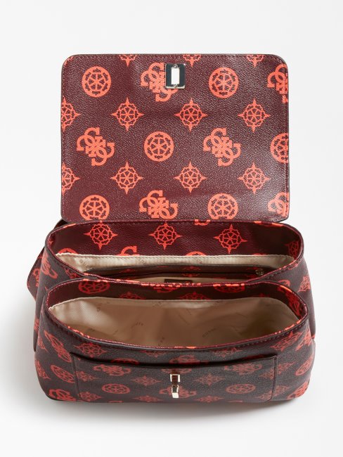 Sac à Dos Guess Uptown Chic Logo Bordeaux