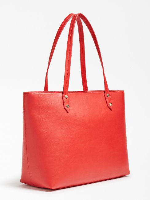 Rouge Geneviève Logo Shopper Deviner