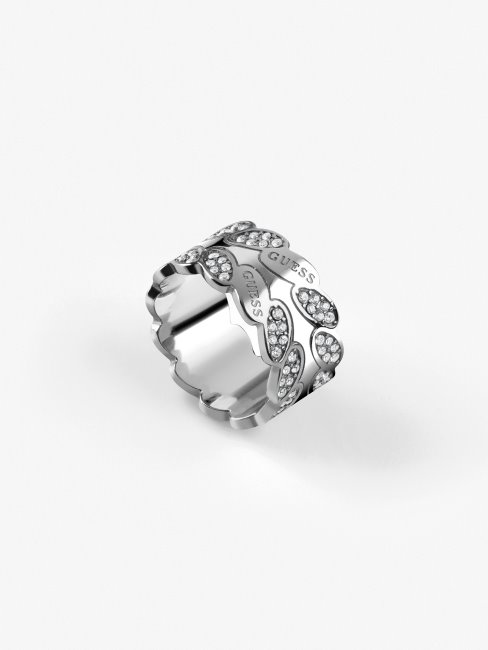 Bague Re-feuille En Argent Deviner