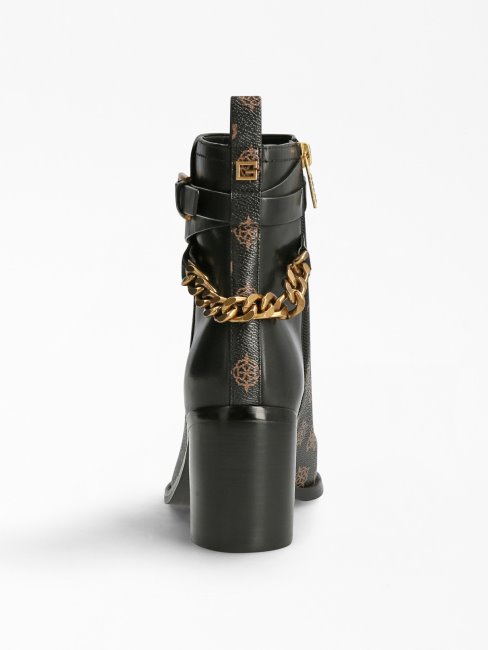 Guess Marron Kalili 4g Pivoine Logo Bottillon