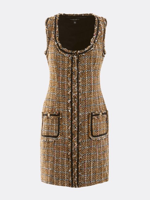 Peignoir Tweed Guess Marron
