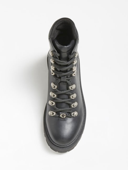 Bottine à Lacets Orale Noire Guess