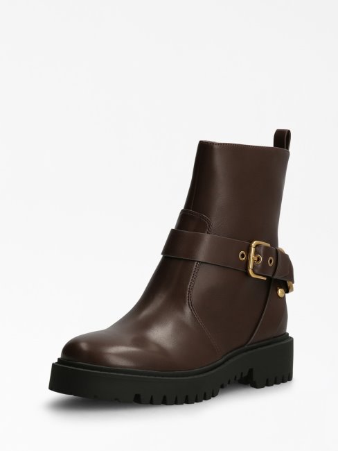 Oracia Bottine à Boucle Guess Marron
