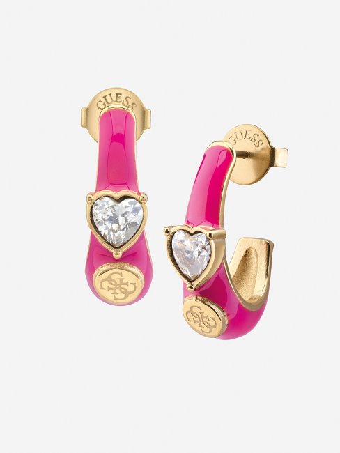Boucles D'oreilles Néons Roses Guess