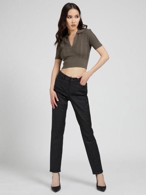 Crop Top Pull Guess Vert