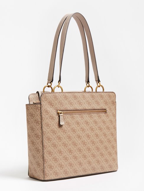 Guess Valy 4g Logo Sac à Bandoulière Marron