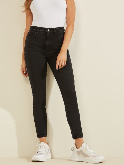 Guess Pantalon En Jean Skinny Noir