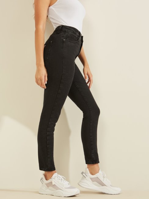 Guess Pantalon En Jean Skinny Noir