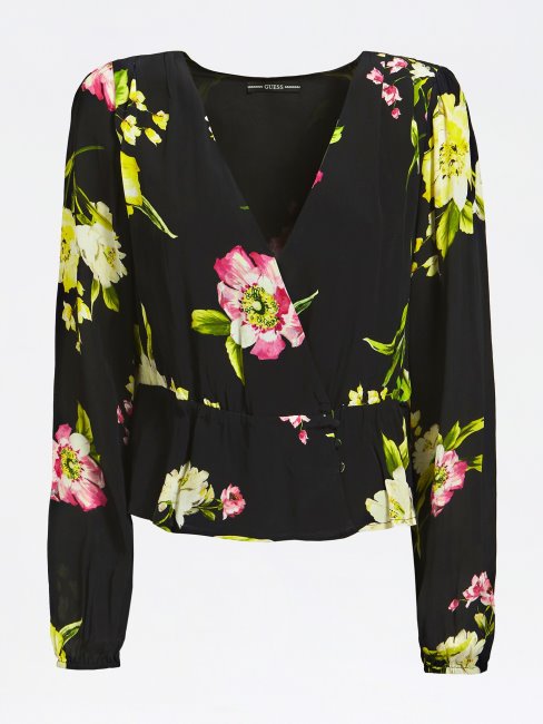 Chemisier Imprimé Fantaisie Florale Sur L'ensemble Guess