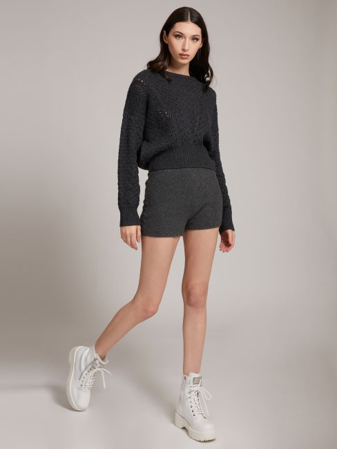 Pull à Torsades Guess Bleu