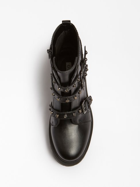 Guess Ocea Appliqué Bottine Noir