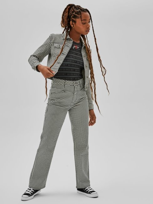 Pantalon En Jean Classique Guess Multi Noir