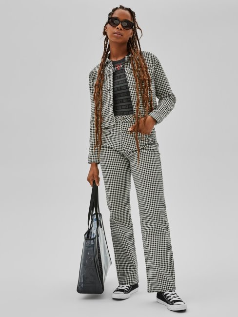 Pantalon En Jean Classique Guess Multi Noir