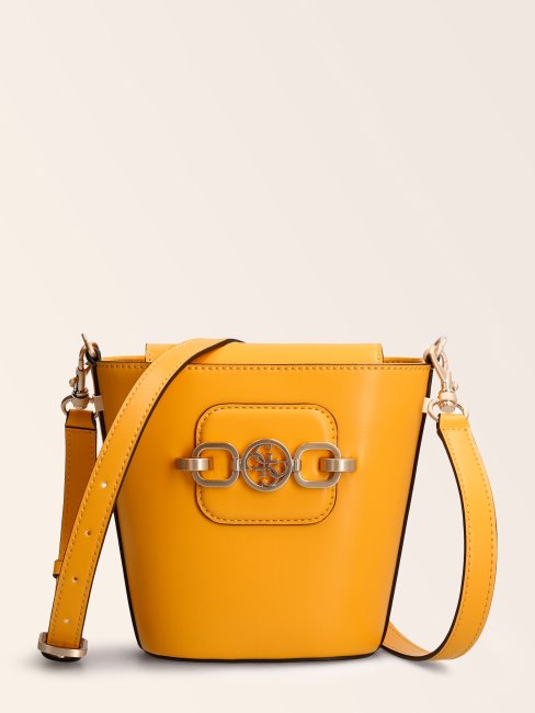 Sac Seau Guess Hensly Jaune