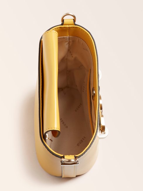 Sac Seau Guess Hensly Jaune