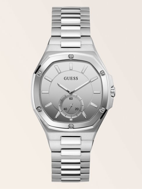 Montre Multifonction Argent Guess