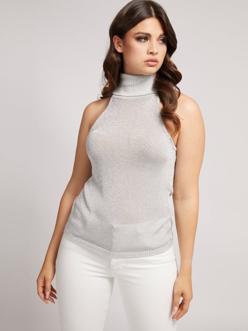 Guess Silver Pull Transparent Effet Doré