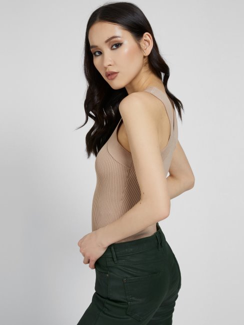 Pull Débardeur Beige Guess