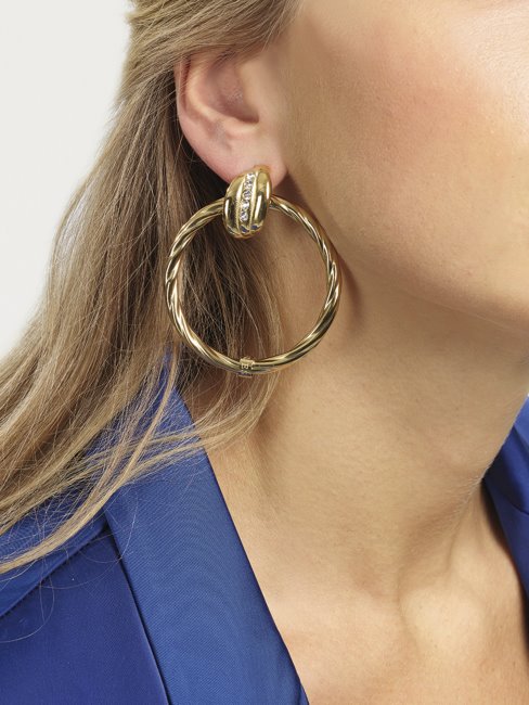 Boucles D'oreilles Dorées Devinons