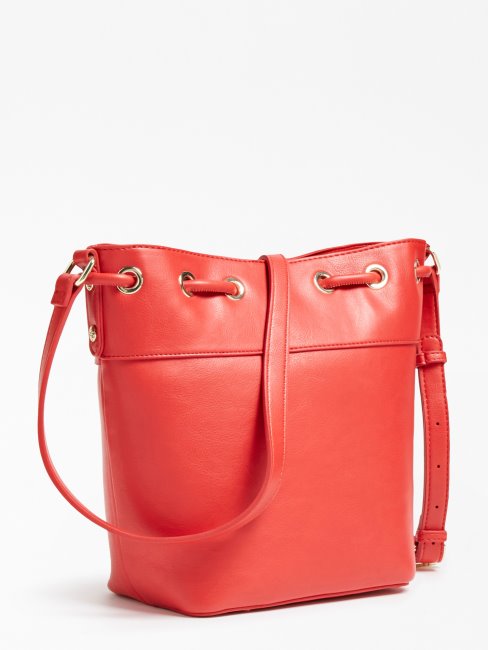 Guess Sac Seau Geneviève Rouge